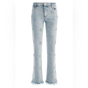 Roxie Flare Jeans in Gemma Light Blue
Alice + Olivia
